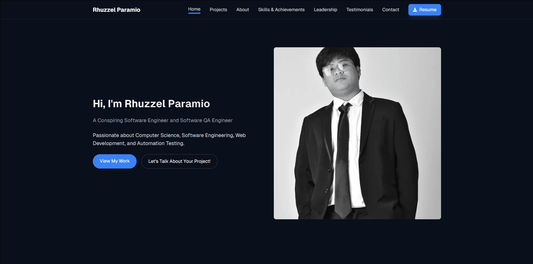 Portfolio Website V2